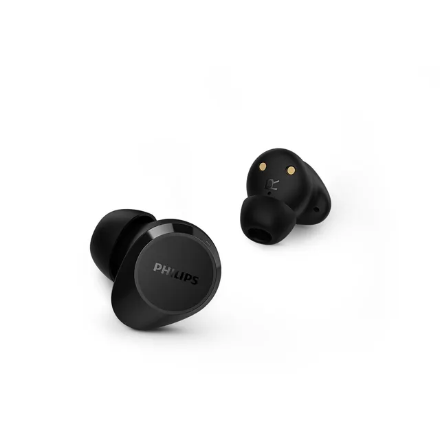 Philips Fones de ouvido True Wireless TAT1209BK/00 — Preto — preto (/00), outro ângulo